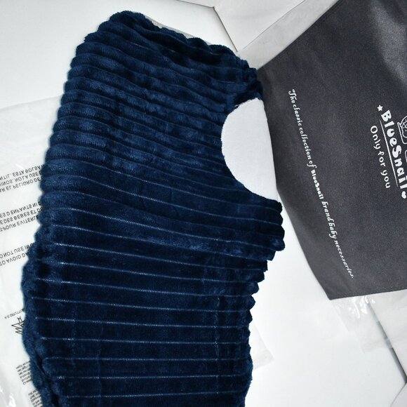 BlueSnail Newborn Baby Swaddle, Easy Wrap Receiving Blanket in Navy SM (0-3 Mont - Picture 4 of 6